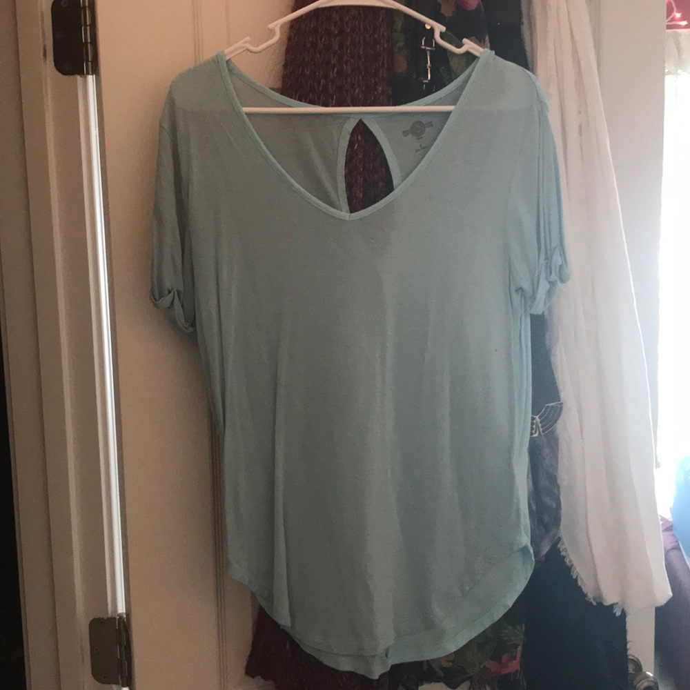 SO light blue top